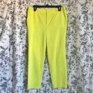 FOREVER 21 / Neon Yellow Trousers